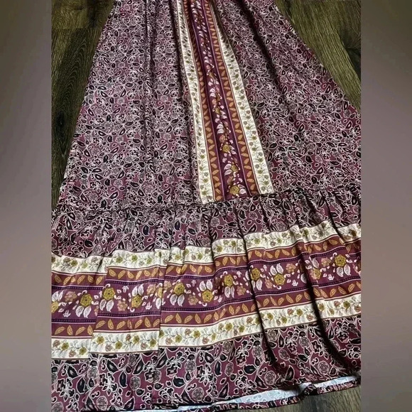 Crimson women’s bohemian prairie maxi dress‎ Sz Small - Picture 5 of 7